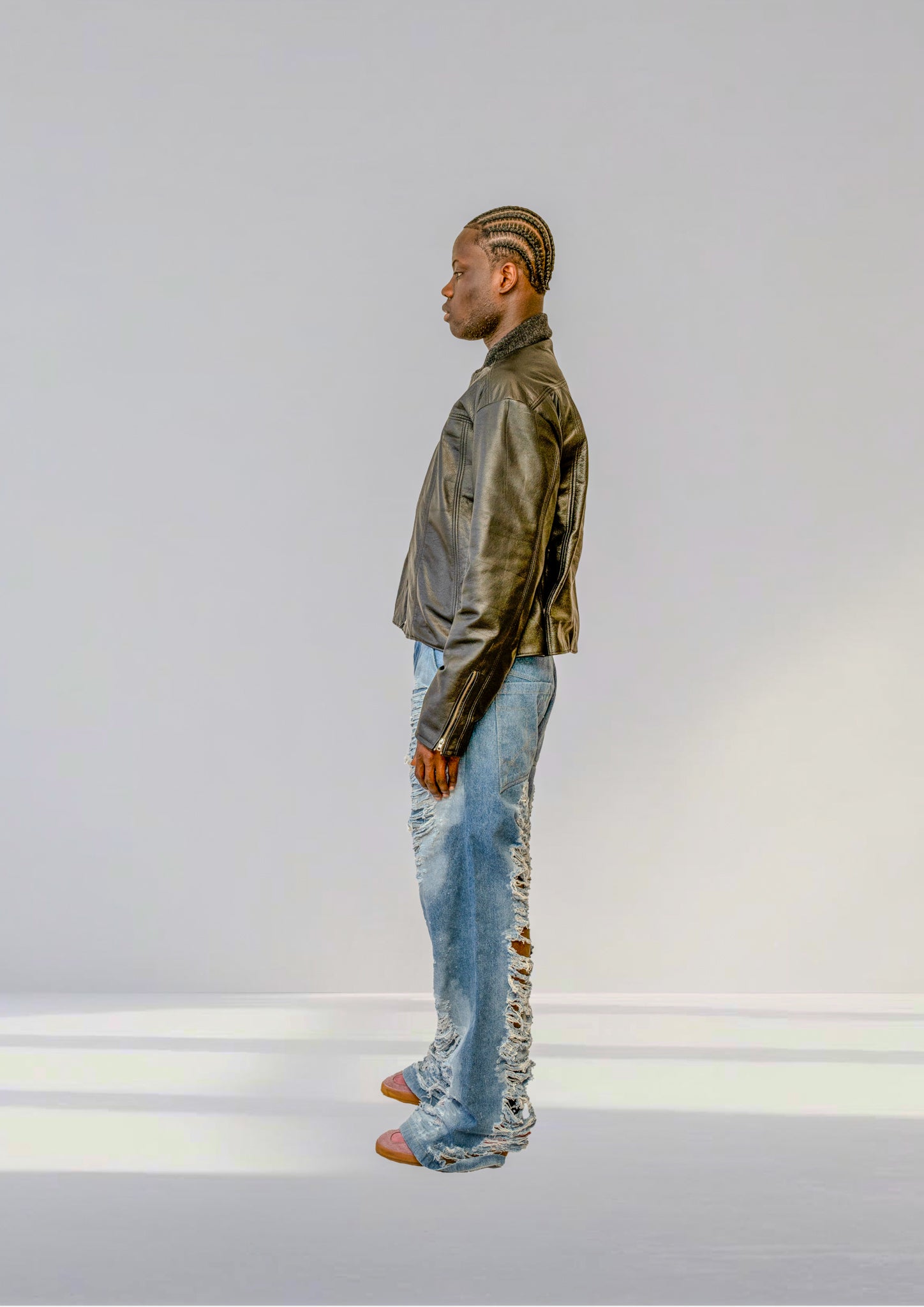 BLACK LEATHER JACKET